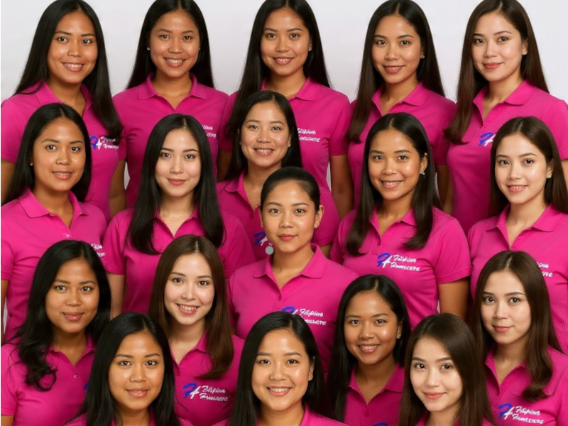 Filipino Homecare team members