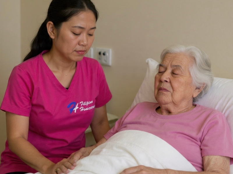 Comfort-focused palliative support for clients and families in Ontario