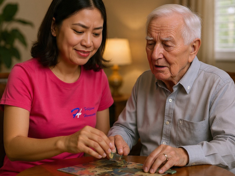 Filipino Homecare dementia care support for seniors in Ontario